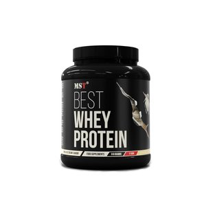 Сывороточный протеин + Энзимы MST (Best Whey Protein + Enzyme) 510 г, Ванильное мороженое 22397-02 фото