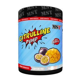 Цитруллин MST (Citrulline Pump) 511 г, Манго-маракуйя