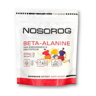 Бета-Аланин NOSOROG (Beta Alanine) 250 г, Чистый 10123-01 фото