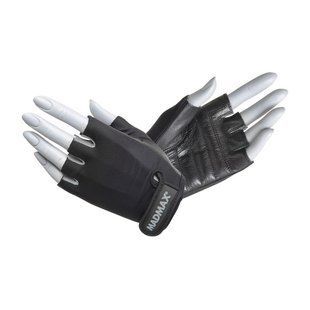 Рукавички для фітнесу Mad Max Rainbow Workout Gloves Black/Mid Grey MFG-251, S