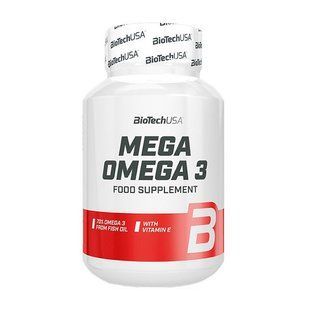 Рыбий жир Омега 3 (Mega Omega 3), BioTech, 90 капсул