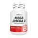 Рыбий жир Омега 3 (Mega Omega 3), BioTech, 90 капсул