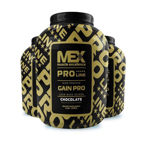 Гейнер для набора массы MEX Nutrition Gain Pro 2700 г, Клубника 07004-02 фото