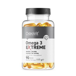 Рыбий жир Омега 3 (Omega 3 Extreme), OstroVit, 90 капсул