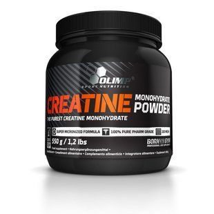 Креатин Моногідрат (Creatine Monohydrate Powder) Olimp у порошку, 550 г, Неприправлений