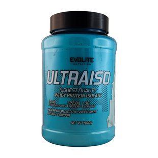 Сироватковий протеїн ізолят Evolite Nutrition Ultra Iso 900 г, Природний