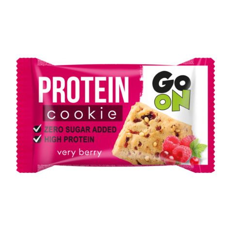 Протеиновое печенье GoOn Nutrition (Protein Cookie), 50 г, Очень ягодный 18740-01 фото