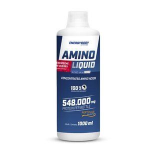 Рідкі Амінокислоти Energy Body (Amino Liquid) 548.000 мг 1000 мл, Кисла вишня