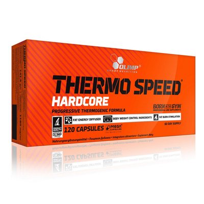 Жироспалювач комплексний Olimp (Thermo Speed Hardcore), 120 капсул 05467-01 фото