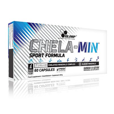 Мультивітаміни для спорту (Chela-Min Sport Formula), Olimp, 60 капсул 01238-01 фото