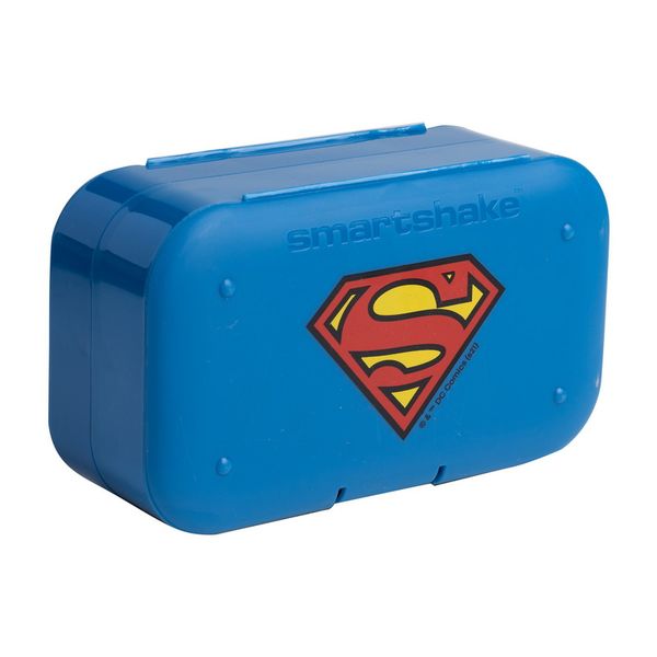 Таблетница (Органайзер для таблеток) SmartShake Pill Box Organizer 2-Pack DC Superman, 21457-01 фото