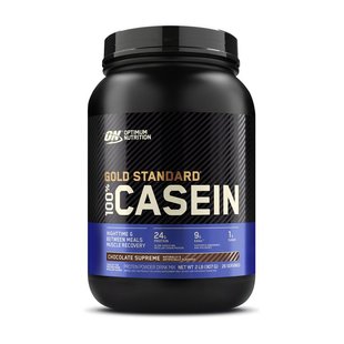 Казеин (100% Gold Standard Casein) Optimum Nutrition 909 г, Банановый крем 00401-01 фото