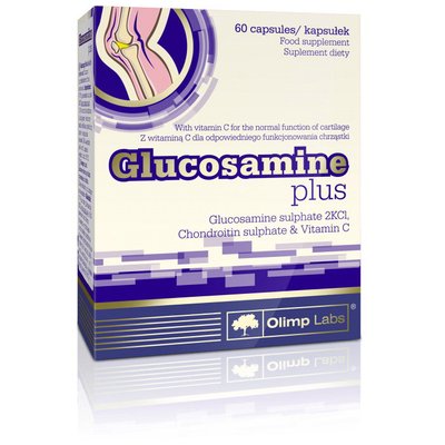 Глюкозамін (Glucosamine Plus), Olimp, 60 капсул 05464-01 фото