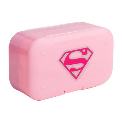 Таблетниця (Органайзер для таблеток) SmartShake Pill Box Organizer 2-Pack DC Supergirl, 22198-01 фото