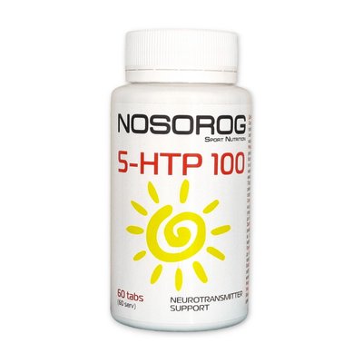 5-HTP (5-гідрокситриптофан) 100 мг, NOSOROG, 60 табл 10290-01 фото