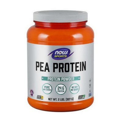 Гороховий протеїн NOW Pea Protein 907 г Чистий без ароматизаторів 18682-01 фото