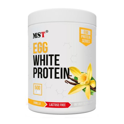 Яєчний протеїн MST Egg White Protein 500 г, Ваніль 20602-01 фото