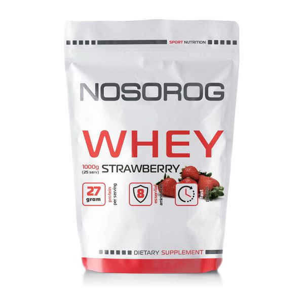 Сывороточный протеин NOSOROG Whey 1000 г, Ириска карамель 10006-04 фото