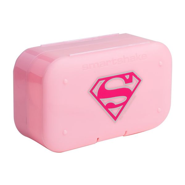 Таблетница (Органайзер для таблеток) SmartShake Pill Box Organizer 2-Pack DC Supergirl, 22198-01 фото