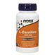 L-Карнитин NOW (L-Carnitine) 500 мг, 60 веган капсул