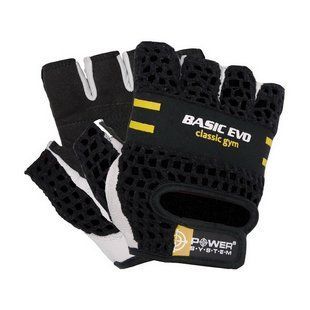 Рукавички для фітнесу та важкої атлетики Power System Basic Evo Gloves Yellow 2100, L