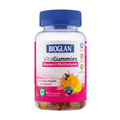 Вітамінний комплекс для жінок (VitaGummies Women's Multivitamin), Bioglan, 60 м'яких жувальних табл. 22372-01 фото