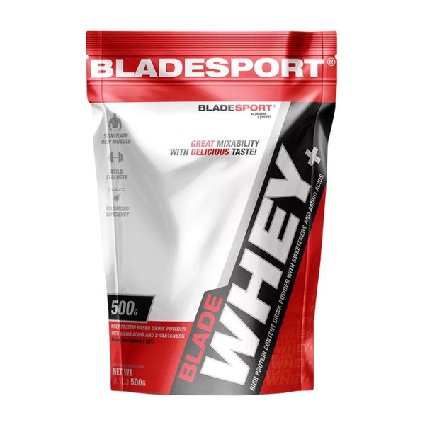 Сывороточный протеин концентрат Blade Sport Whey+ 500 г, Пончик с соленой карамелью 22891-01 фото