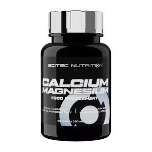 Кальций и магний (Calcium - Magnesium), Scitec Nutrition, 90 табл