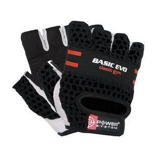 Рукавички для фітнесу та важкої атлетики Power System Basic Evo Gloves Red 2100, L