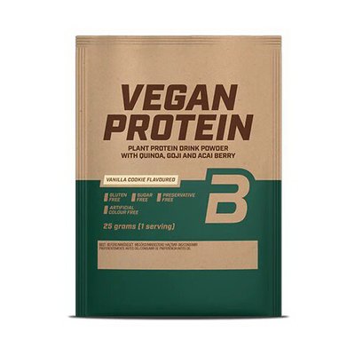 Рослинний протеїн BioTech Vegan Protein 25 г, Лісовий горіх 20791-02 фото