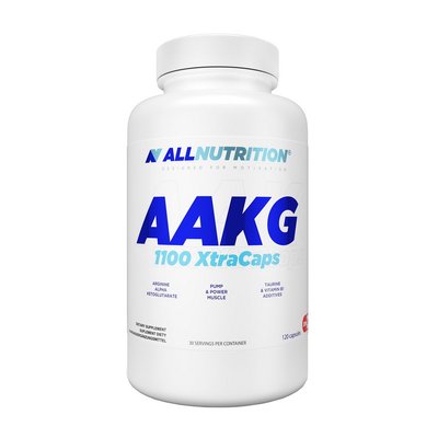 Л-Аргінін альфа-кетоглютарат All Nutrition (AAKG 1100) 120 капсул 22273-01 фото