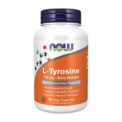 Л-Тирозин (L-Tyrosine) 750 мг 90 капсул 06453-01 фото