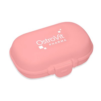 Таблетниця (Органайзер для таблеток) OstroVit Pill Box, , Рожевий 20026-01 фото