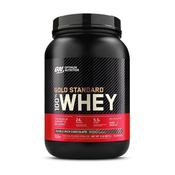 Сывороточный протеин концентрат Optimum Nutrition 100% Whey Protein 899 г, Клубника и сливки 00114-28 фото