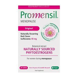 Променсил при менопаузе (Promensil Menopause) 40 мг, PharmaCare, 30 табл