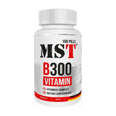 Комплекс вітамінів групи Б (B300 Vitami), MST, 100 табл. 19923-01 фото