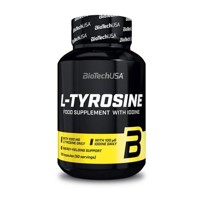 Л-Тирозин BioTech (L-Tyrosine) 1000 мг 100 капсул 06368-01 фото