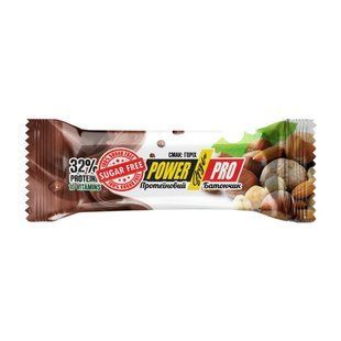 Батончик протеїновий Power Pro 32%, 60 г, Горіхи