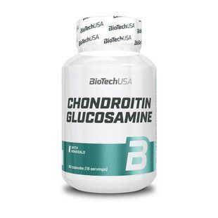 Хондроитин Глюкозамин (Chondroitin Glucosamine), BioTech, 60 капсул