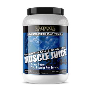 Гейнер Ultimate Nutrition Muscle Juice 2544 2250 г, Шоколад 00807-03 фото