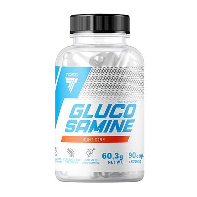 Глюкозамін (Glucosamine), TREC nutrition, 90 капсул 09167-01 фото