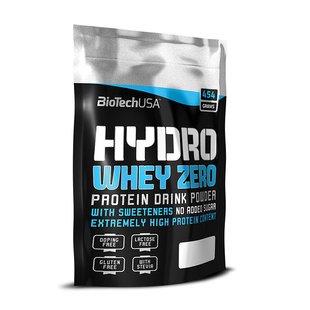 Гидролизат сывороточного протеина BioTech Hydro Whey Zero 454 г, Ваниль 07300-05 фото