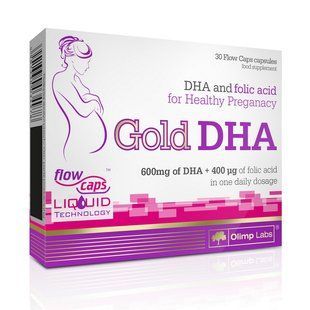 Жирні кислоти (Gold DHA), Olimp, 30 капсул