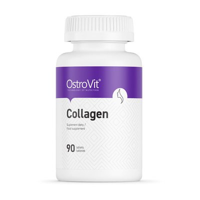 Колаген (Collagen), OstroVit, 90 табл 08489-01 фото