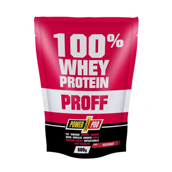 Сывороточный протеин Power Pro 100% Whey Protein Proff 500 г, Вишня в шоколаде 21236-02 фото