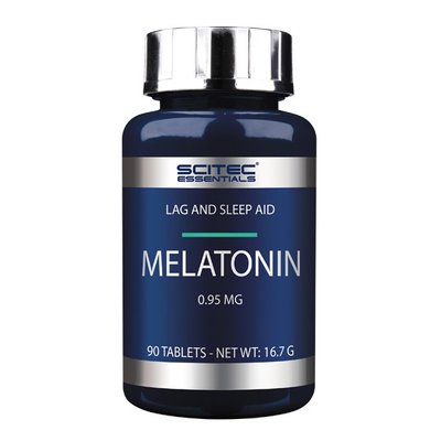 Мелатонін (Melatonin) 0.95 мг, Scitec Nutrition, 90 табл. 07696-01 фото