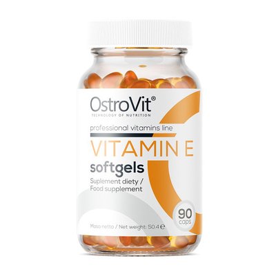 Вітамін Е (Vitamin E), OstroVit, 90 капсул 20368-01 фото