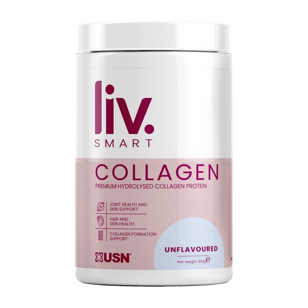 Коллаген (LivSmart Collagen), USN, 330 г, Неприправленный 21984-01 фото