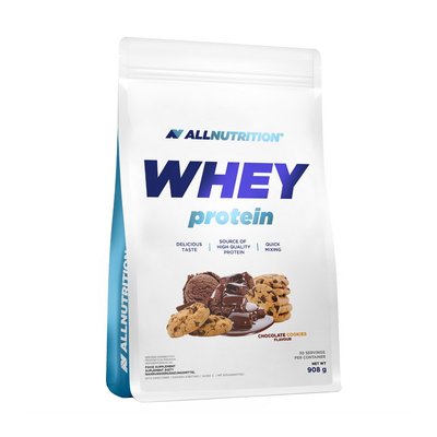 Сывороточный протеин All Nutrition Whey Protein 908 г, Шоколадное арахисовое масло 07896-16 фото
