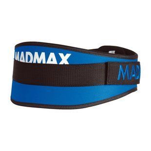 Пояс для тяжелой атлетики Mad Max Simply The Best Belt Blue MFB-421, L